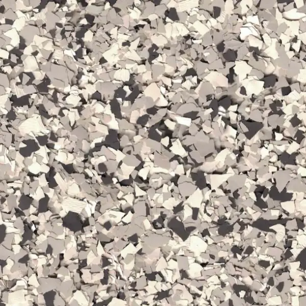The image shows a detailed texture of brown and beige rock fragments or gravel, creating a natural, rugged surface pattern without visible landmarks.